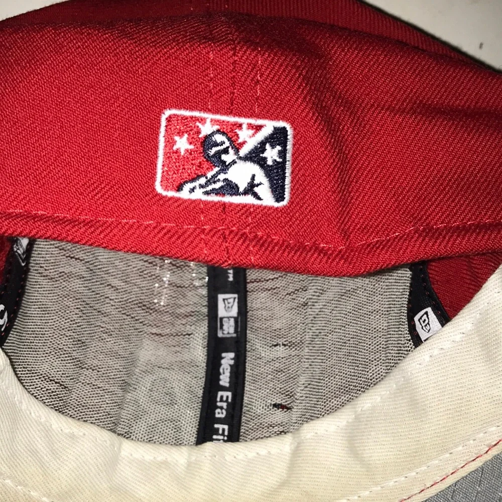 Palm Beach Cardinals New Era Red PB Embroidered Baseball Cap MiLB Hat 7 3/8